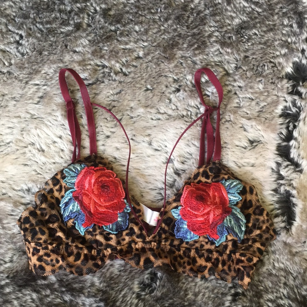 PINK Cheetah Bralette